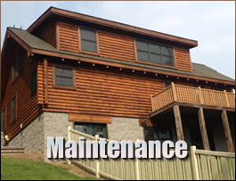  Franklinville, North Carolina Log Home Maintenance